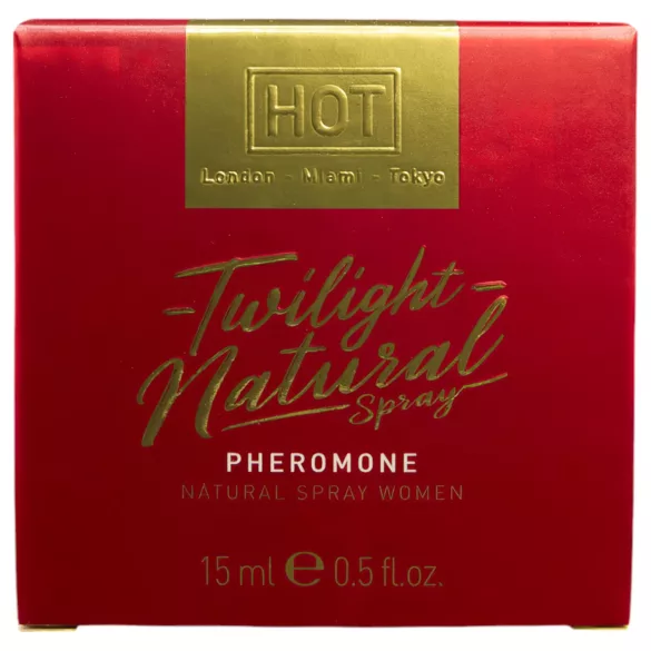 HOT Twilight Natural - Pheromone Perfume for Women (15ml) - Fragrance-Free