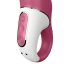 Satisfyer Petting Hippo - Rechargeable, Waterproof Vibrator (Pink)