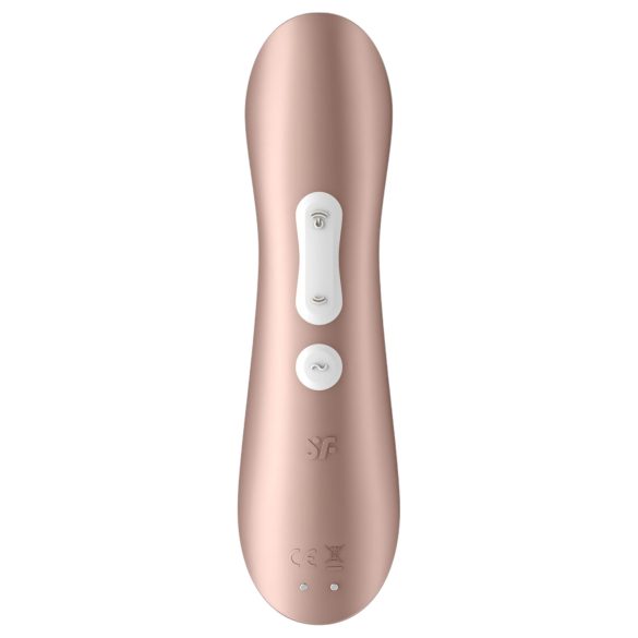 Satisfyer Pro 2+ Rechargeable Clitoral Vibrator (Brown)