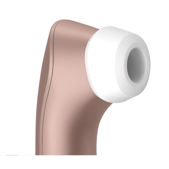 Satisfyer Pro 2+ Rechargeable Clitoral Vibrator (Brown)