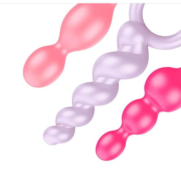 Satisfyer Booty Call - Colorful Anal Plug Set (3 Pieces)