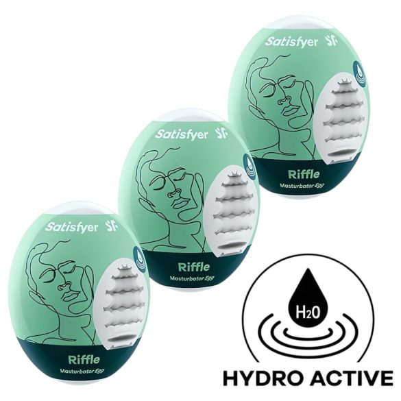 Satisfyer Egg Riffle - Set of 3 Male Pleasure Eggs