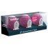 Satisfyer Egg Bubble - Set of 3 Egg Masturbators