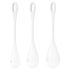 Satisfyer Yoni Power 1 - Geisha Ball Set - White (3-piece)