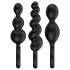 Satisfyer Booty Call - Black Anal Plug Set (3 Pieces)