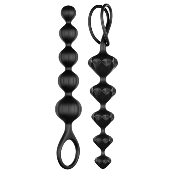 Satisfyer Love Beads - Black Beaded Anal Set