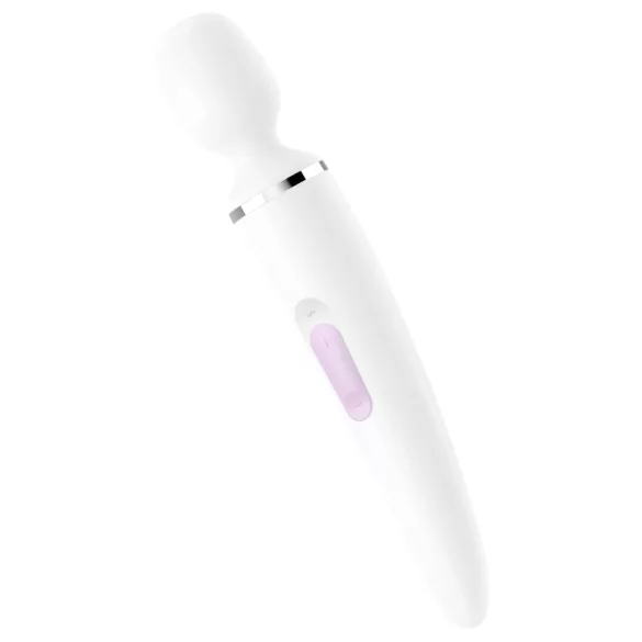 Satisfyer Wand-er Woman - waterproof massage vibrator (white)