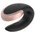 Satisfyer Double Love - Smart Radio-Controlled Couples Vibrator (Black)