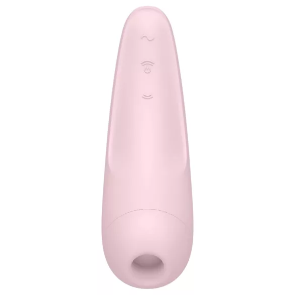 Satisfyer Curvy 2+ - Smart Air Pulse Clitoral Stimulator (Pink)