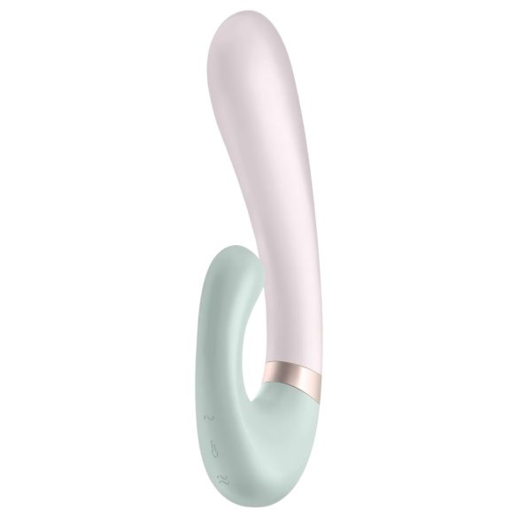 Satisfyer Heat Wave - Smart Warming Vibrator with Arm (Mint)