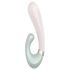 Satisfyer Heat Wave - Smart Warming Vibrator with Arm (Mint)