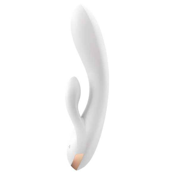 Satisfyer Double Flex - Smart Dual-Arm Vibrator (White)