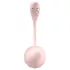 Satisfyer Ribbed Petal - wearable remote-controlled vibrating egg (pink)