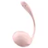 Satisfyer Ribbed Petal - wearable remote-controlled vibrating egg (pink)