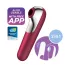 Satisfyer Dual Love - Smart Red Vibrator for G-Spot & Clitoral Pleasure