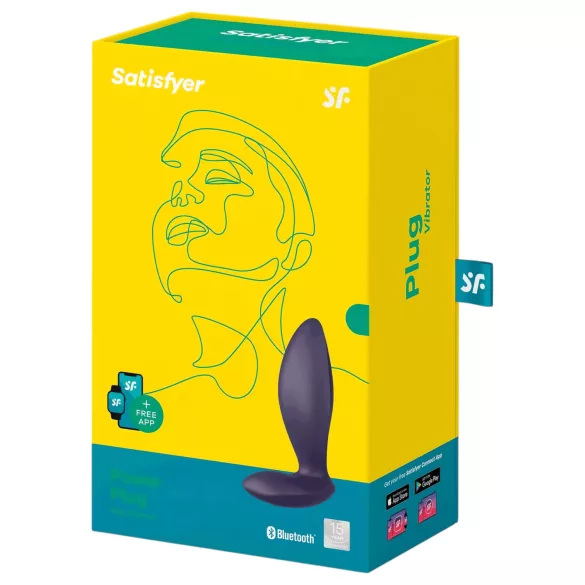 Satisfyer Power Plug - App-controlled anal vibrator (purple)