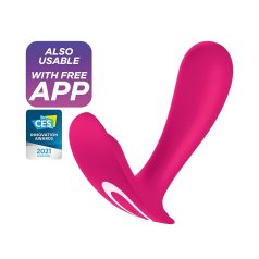 Satisfyer Top Secret - Smart Dual Motor Vibrator (Pink)