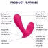 Satisfyer Top Secret - App-controlled vibrator (pink)