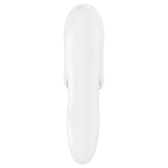 Satisfyer Bold Lover - Rechargeable Waterproof Finger Vibrator (White)