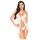Penthouse After Sunset - Sheer Babydoll & Thong Set (White)