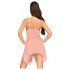 Penthouse Sweet Beast - Rosy Pink Babydoll Set - M/L