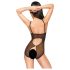Penthouse Ignite: Open Lace Body (Black) - L/XL