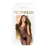 Penthouse Wild Catch - Sleeveless Fishnet Bodysuit (Black)