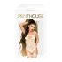 Penthouse Eye of the Storm - Floral Mesh Set (White) - XL