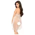 Penthouse Naughty Doll - Lace Dress & Thong Set (White) - L/XL