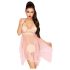 Penthouse Naughty Doll - Lace Dress and Thong (Pink) - M/L