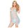 Penthouse Naughty Doll - Lace Dress & Thong Set (Blue) - L/XL