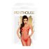 Penthouse Body Search - Open Red Fishnet Bodysuit
