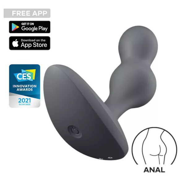 Satisfyer Deep Diver - App-controlled anal vibrator (grey)