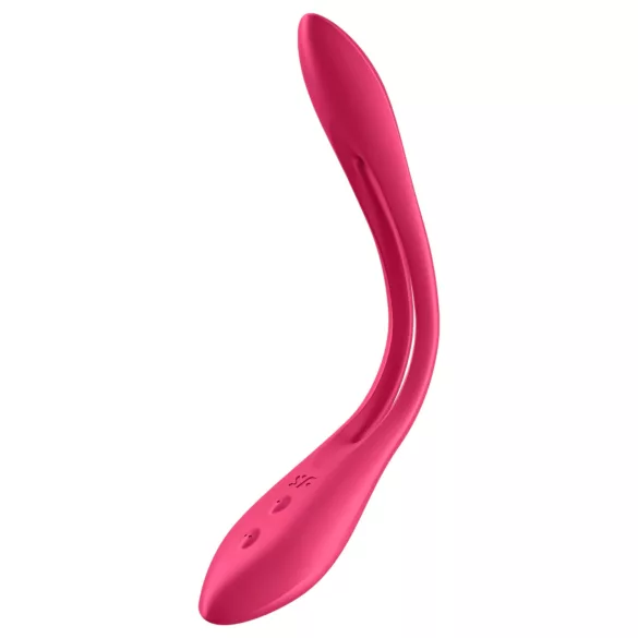 Satisfyer Elastic Joy - Red Rechargeable Flexible Couple's Vibrator