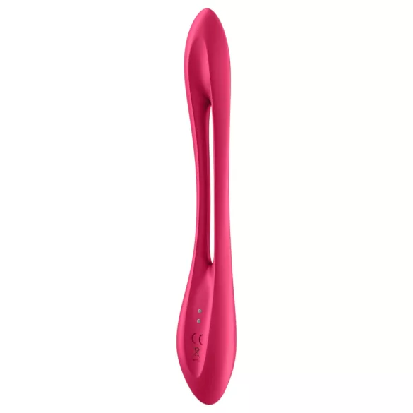 Satisfyer Elastic Joy - Red Rechargeable Flexible Couple's Vibrator