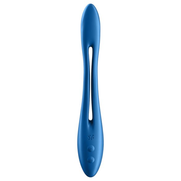 Satisfyer Elastic Game - Rechargeable Flexible Couple's Vibrator (Blue)