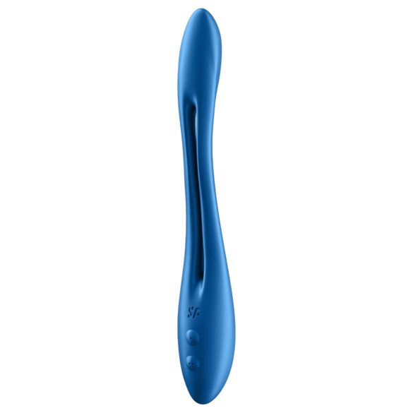 Satisfyer Elastic Game - Rechargeable Flexible Couple's Vibrator (Blue)