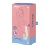 Satisfyer Supernova - Rechargeable Air-Pulse 2-in-1 Vibrator (White)