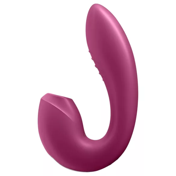 Satisfyer Sunray - Rechargeable, Dual-Action Air Pulse Vibrator (Red)