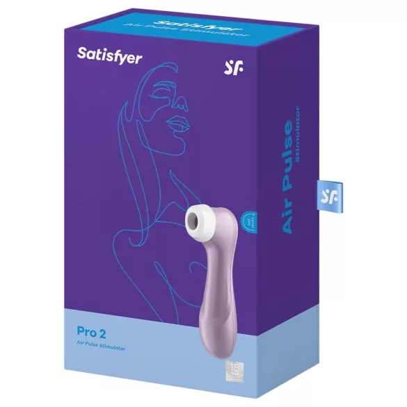 Satisfyer Pro 2 Gen2 - Rechargeable Clitoral Stimulator (Purple)