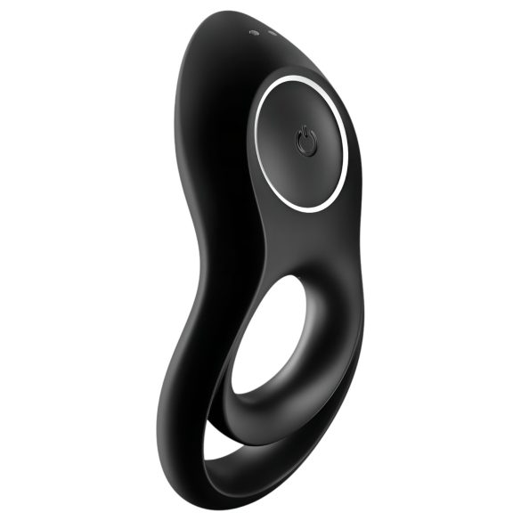 Satisfyer Legendary Duo - Rechargeable Vibrating Ring (Black)