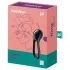 Satisfyer Majestic Duo - rechargeable, waterproof cock ring (black)