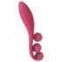 Satisfyer Tri Ball 1 - Rechargeable Multifunction Vibrator (Red)