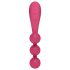 Satisfyer Tri Ball 1 - Rechargeable Multifunction Vibrator (Red)