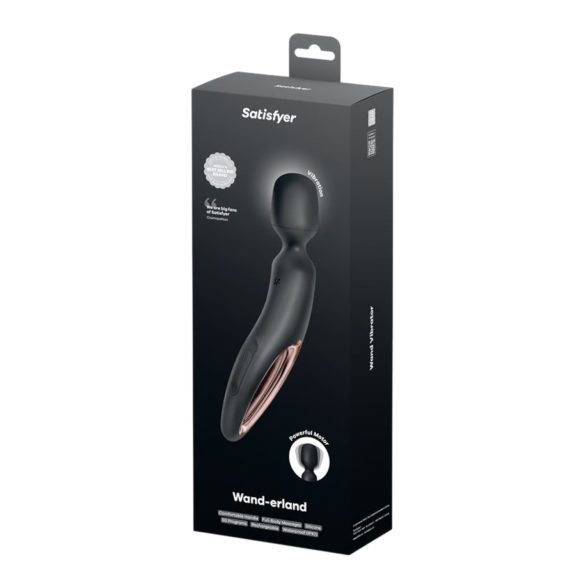 Satisfyer Wand-erland - Massaging Vibrator (Black)