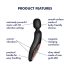 Satisfyer Wand-erland - Massaging Vibrator (Black)