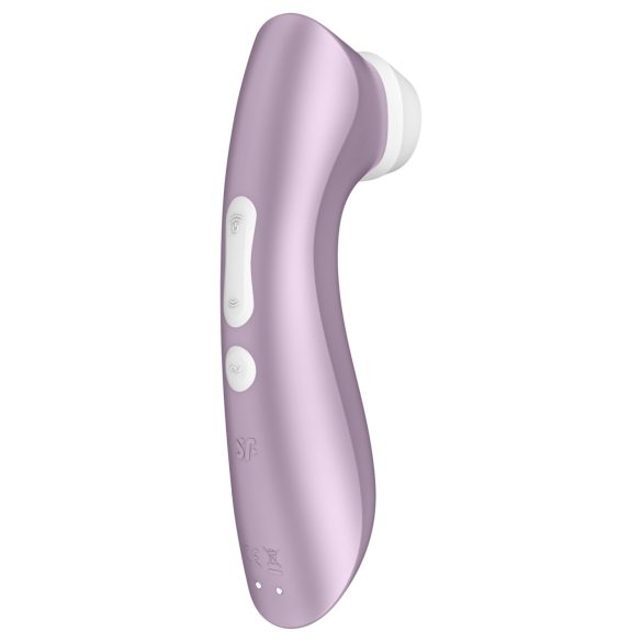 Satisfyer Pro 2+ Airwave Clitoral Stimulator (Purple)