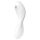 Satisfyer Curvy Trinity 5+ - Smart 2-in-1 Vibrator (White)