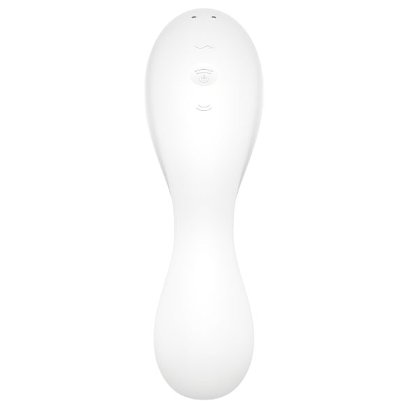 Satisfyer Curvy Trinity 5+ - Smart 2-in-1 Vibrator (White)