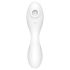 Satisfyer Curvy Trinity 5+ - Smart 2-in-1 Vibrator (White)
